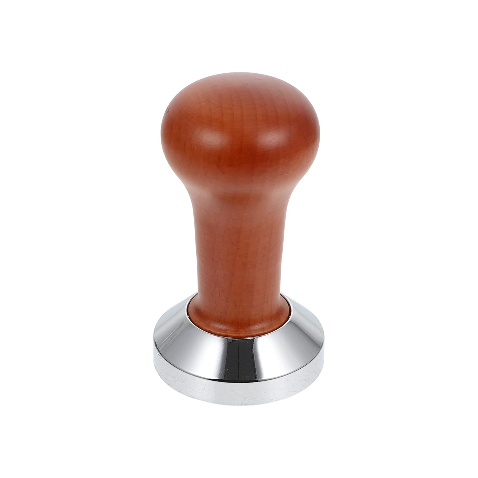 HEMOTON 51mm Wooden Coffee Tamper - Espresso Powder Presser for Perfect Coffee Grounds | Barista-Grade Handheld Coffee Tool for Home & Cafe Use | Ideal for Espresso Machines & Coffee Making Stations
