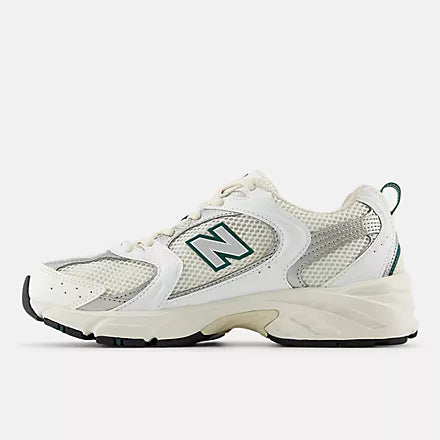 530 Sneaker for Men & Women - Comfortable Casual Shoes in Sea Salt, White & Marsh Green Colors - Perfect for Running, Walking & Everyday Wear