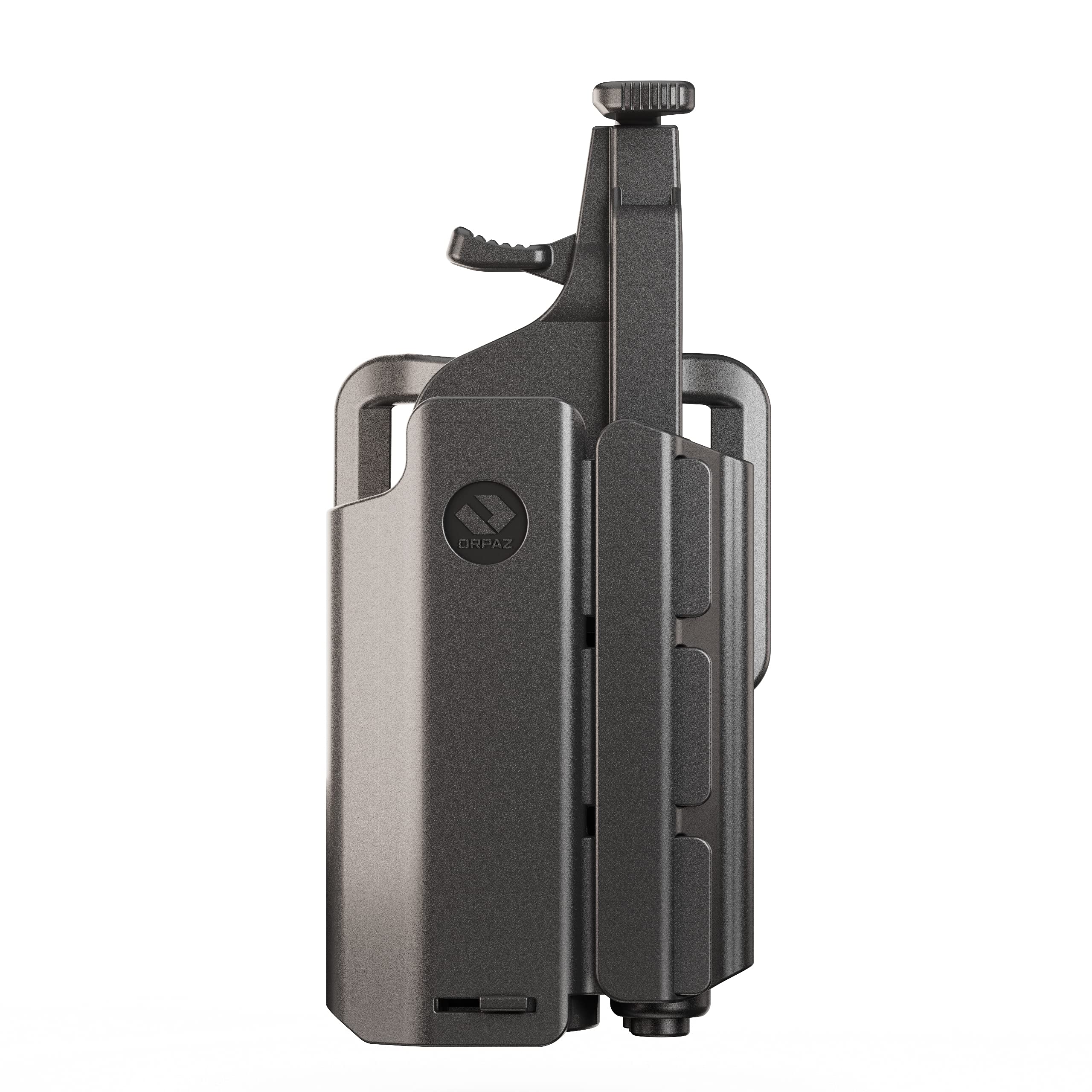 Orpaz T40 Adjustable Modular SD9VE Holster - OWB Compatible with S&W SD9VE Pistol - Fits Light, Laser, Sight & Optics - Tactical Gun Holder for Secure Carry | Perfect for Range Training, Concealed Carry & Outdoor Activities