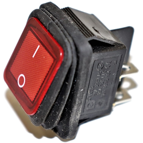 Replacement On/Off Switch for Professional Scalder Machines - Heavy Duty Power Switch for Commercial Kitchen Equipment & Food Processing Use