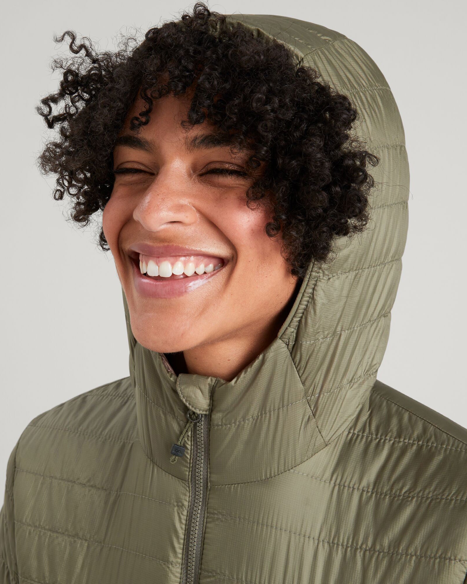 Heli R Women's Lightweight novaLOFT Hooded Jacket - Water-Resistant Winter Coat for Hiking & Outdoor Activities - Beech Color