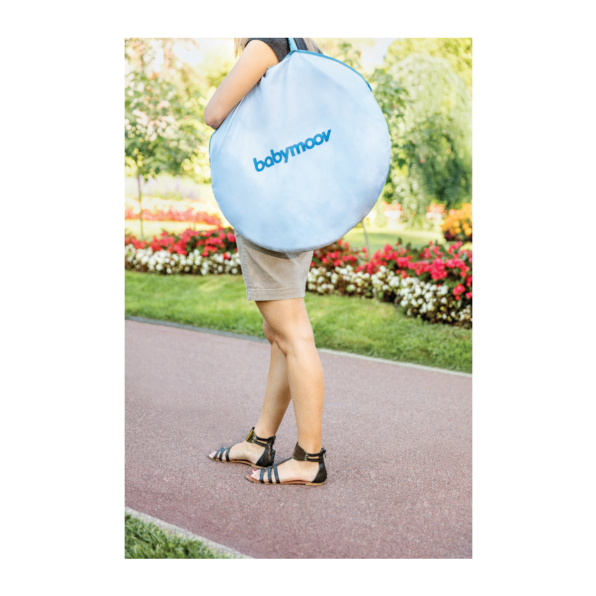 Babymoov UV Protection Foldable Travel Baby Tent for Beach, Park & Outdoor Play - Portable Sun Shelter for Infants & Toddlers