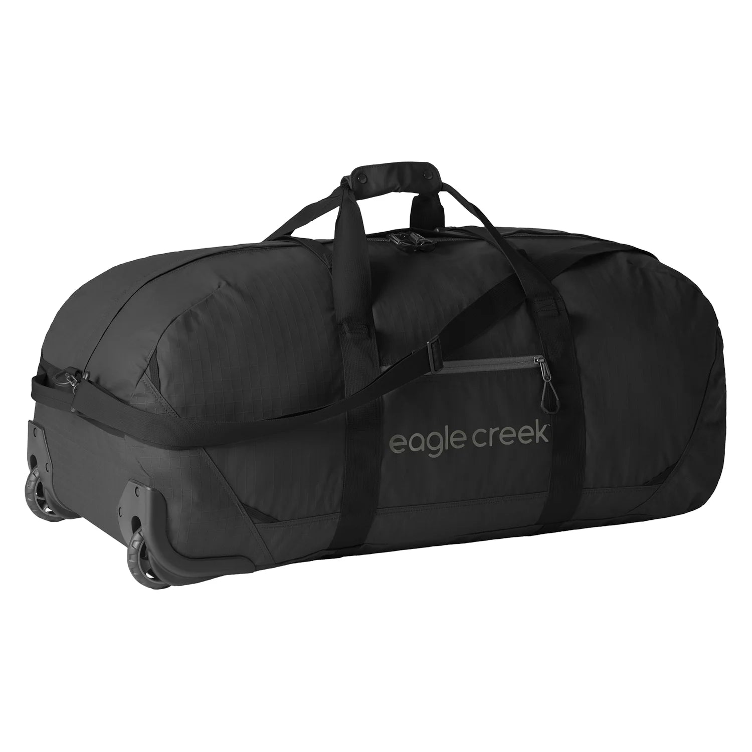 Eagle Creek No Matter What Rolling Duffel 110L - Large Durable Travel Duffel Bag with Wheels for Airplane, Camping & Adventure - Black