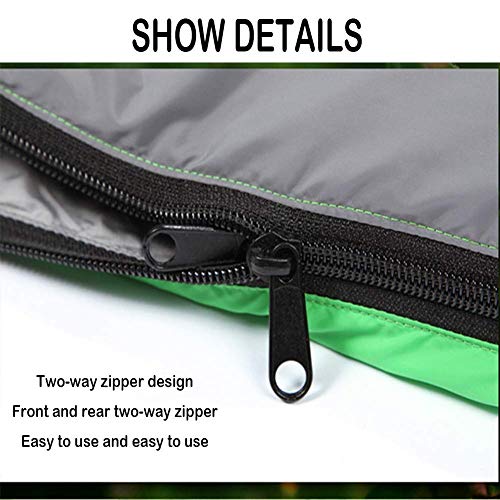 **Premium Down Sleeping Bag for Adults - Ultra Warm & Skin-Friendly for Winter Camping, Hiking & Outdoor Adventures**
