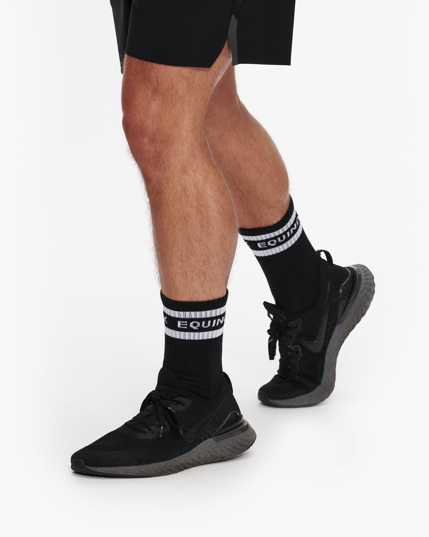 Equinox Tube Socks - Breathable Athletic Crew Socks for Running, Gym & Sports - Comfortable Cotton Blend Cushioned Socks for Men & Women - Perfect for Workouts, Hiking & Everyday Wear