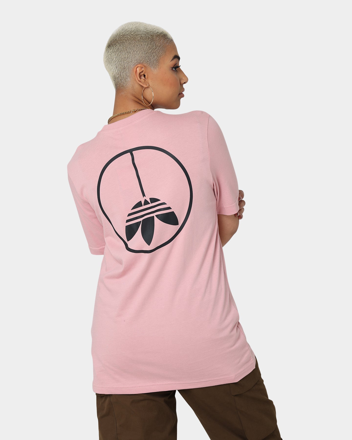 Adidas Graphics United T-Shirt for Men & Women | Wonder Mauve Color | Casual Wear & Sports Activities