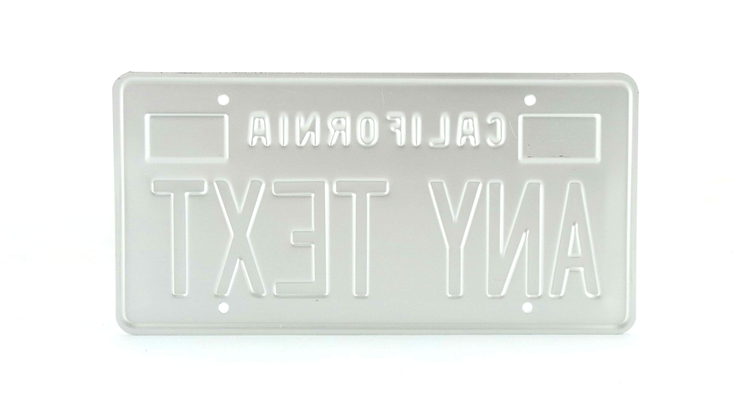 Custom Embossed California USA License Plate Number Plates - Personalized for Cars, Trucks & Motorcycles - Perfect for Gifts, Collectibles & Home Decor