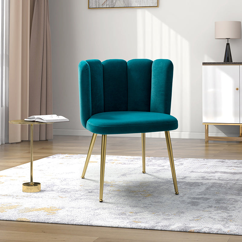 Elodia Side Chair - Modern Accent Chair for Dining Room, Living Room & Office - Sturdy Wooden Frame with Upholstered Seat - Perfect for Home Decor & Small Spaces