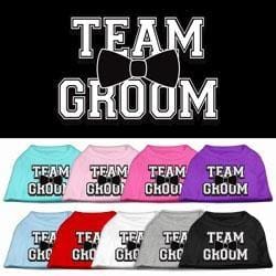 Team Groom Screen Print T-Shirt - Comfortable Cotton Crewneck Tee for Men's Sports Teams & Group Events