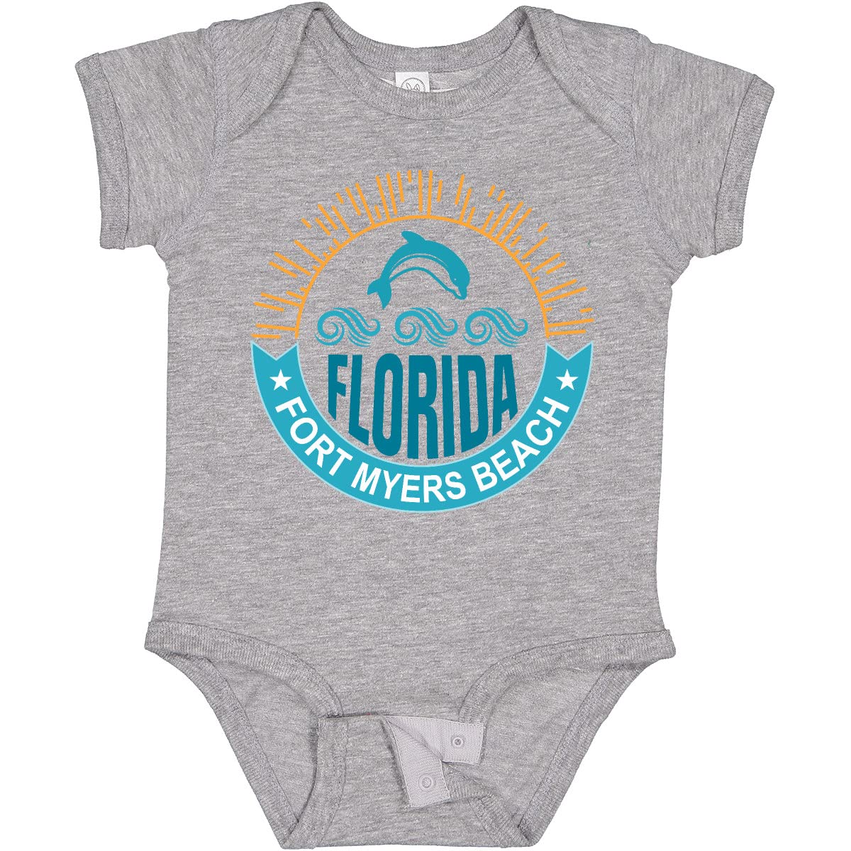 Inktastic Fort Myers Beach Florida Vacation Baby Bodysuit - Cute Florida Souvenir Outfit for Infants & Toddlers - Perfect for Beach Trips, Family Photos & Vacation Memories