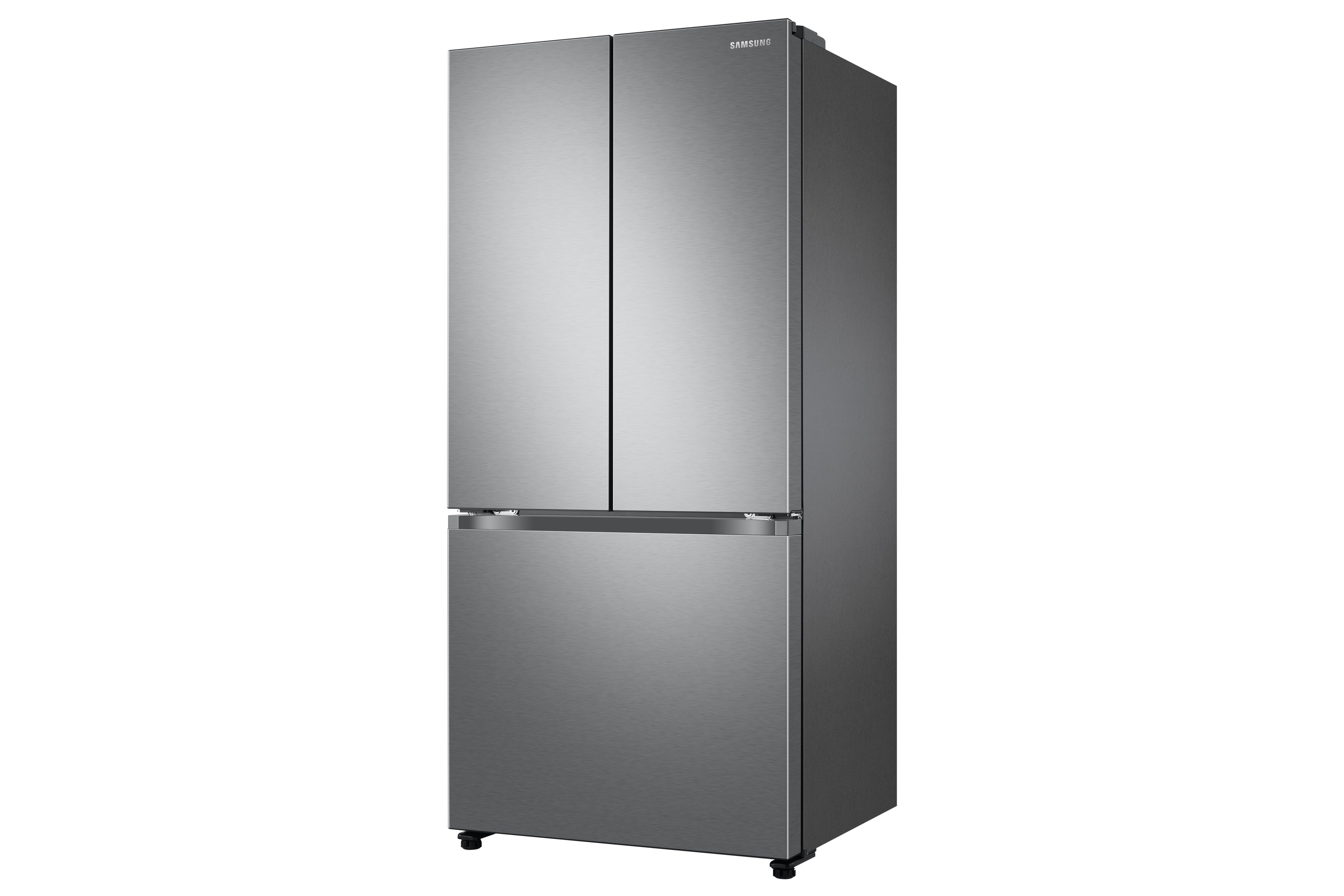 Samsung RF18A5101SR/AA 33 Inch Counter Depth French Door Refrigerator - 17.5 Cu.Ft Stainless Steel Energy Star Rated - Perfect for Modern Kitchens & Open Floor Plans