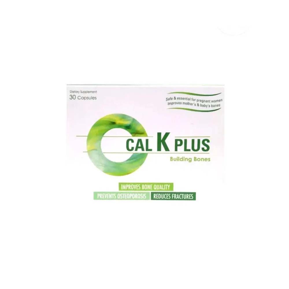 Cal K Plus - Premium Calcium & Potassium Supplement for Bone & Heart Health - Supports Muscle Function & Electrolyte Balance - Ideal for Athletes, Seniors & Active Lifestyles