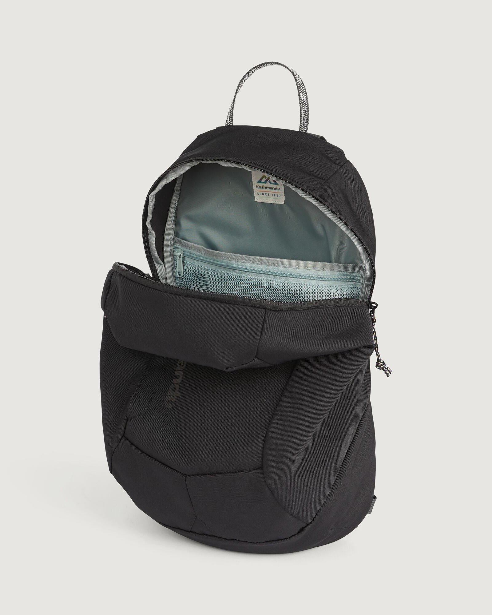 Gluon Beyond Backpack 18L Black Stingray - Lightweight Durable Hiking Backpack for Men & Women - Perfect for Travel, Camping and Outdoor Adventures