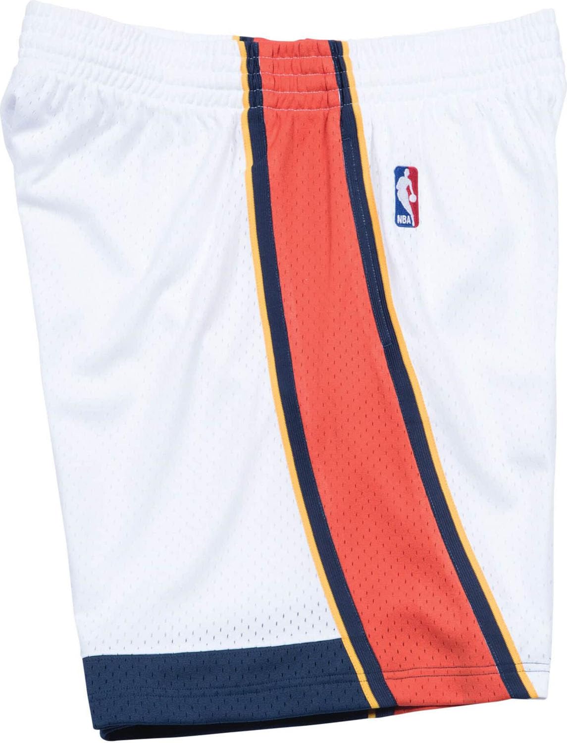 Mitchell & Ness Golden State Warriors NBA Swingman Shorts for Men - 2009-2010 Home Jersey Style | Perfect for Basketball Games, Fan Gear & Casual Wear
