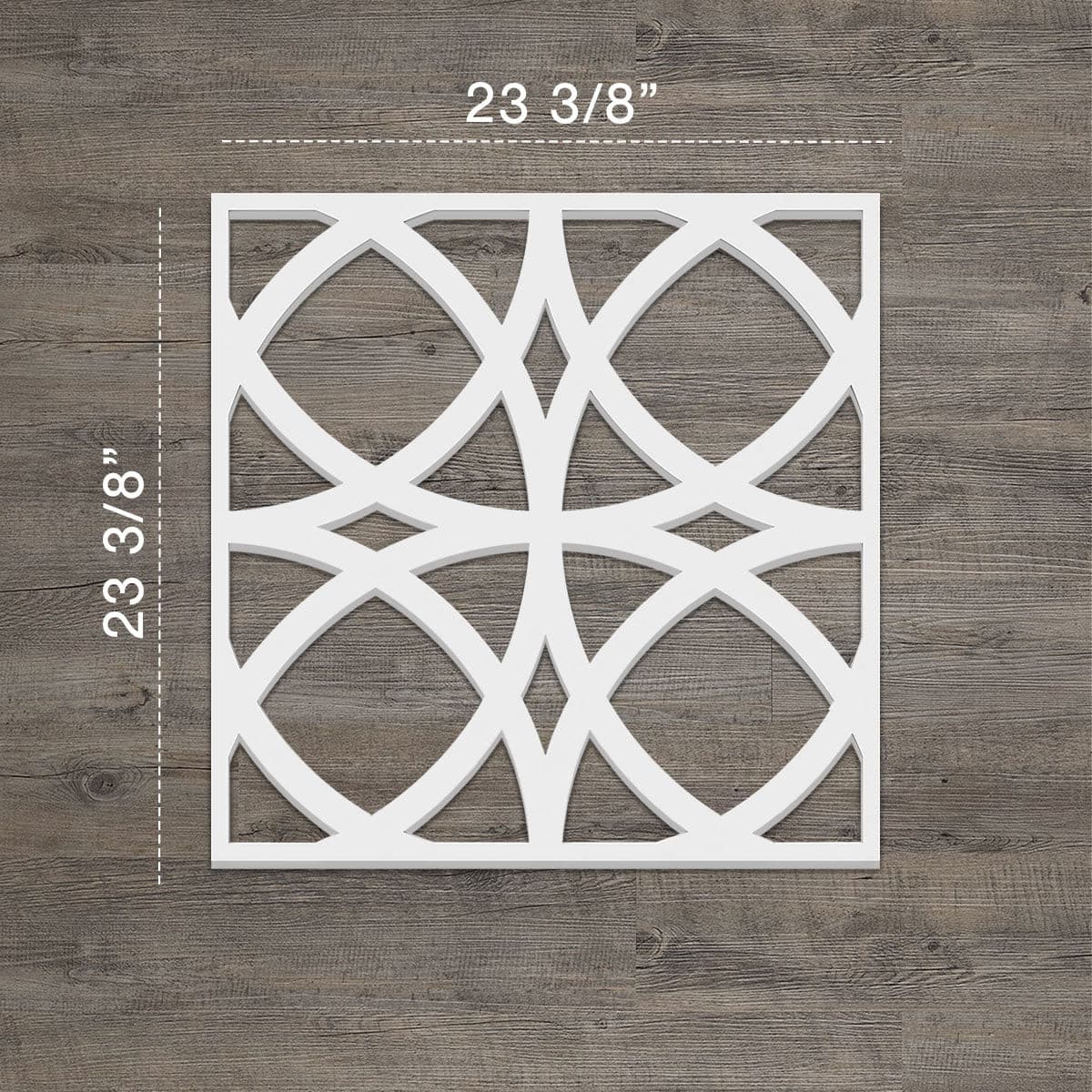 Fleetwood Fretwork Wall Panels - Decorative Wooden Wall Decor for Home & Office - Perfect for Living Room, Bedroom, and Interior Design