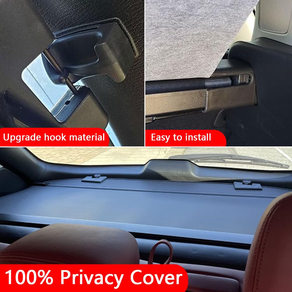 MarretooAuto Premium Cargo Cover for Mazda CX-5 (2017-2023 Models) - Durable Rebounding Plastic Trunk Liner Protector | Perfect for Road Trips, Grocery Hauling & Pet Transport