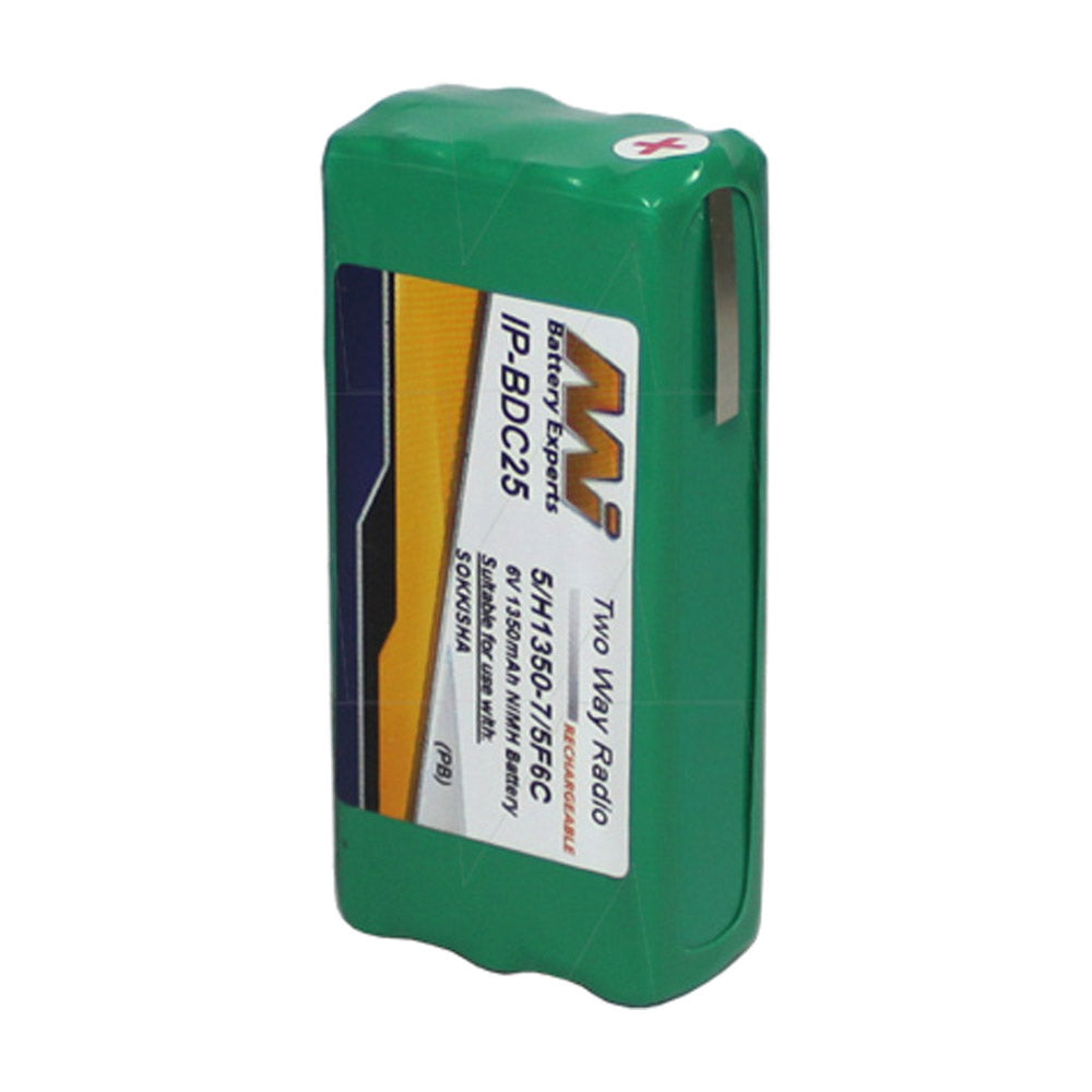 6V 1400mAh NiCd Rechargeable Battery for Sokkisha Survey Equipment - Perfect Replacement Battery for Construction & Land Surveying Tools
