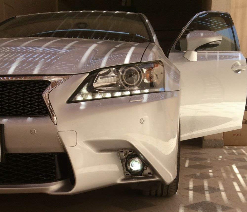 OEM Replacement Projector Fog Light Assemblies for Lexus IS GS CT LX RX & Toyota Camry Venza Prius Sienna - Xenon/LED Compatible (Bulbs Not Included) | Upgrade Your Vehicle's Night Visibility for Safer Driving