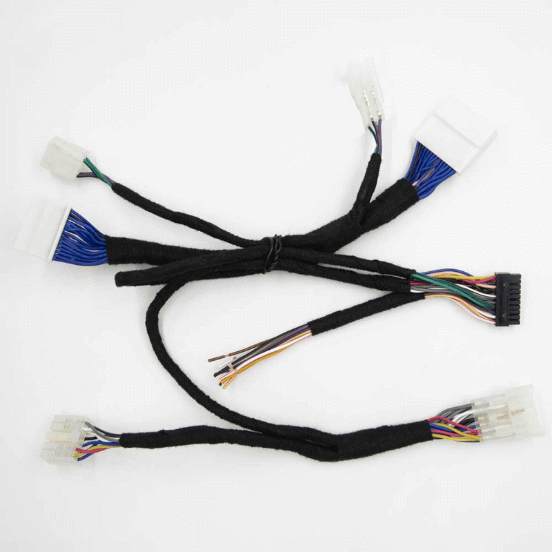 AXDSPH TY4 Amplifier Line Output Converter with T-Harness for 2011-2022 Toyota Vehicles - Perfect for Car Audio Upgrades & Aftermarket Stereo Installations