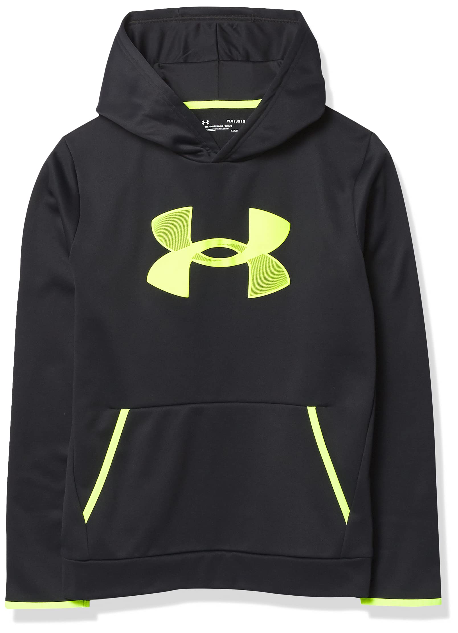 Under Armour Boys' Fleece Hoodie - Warm & Comfortable Pullover for Kids - Perfect for School, Sports & Outdoor Activities