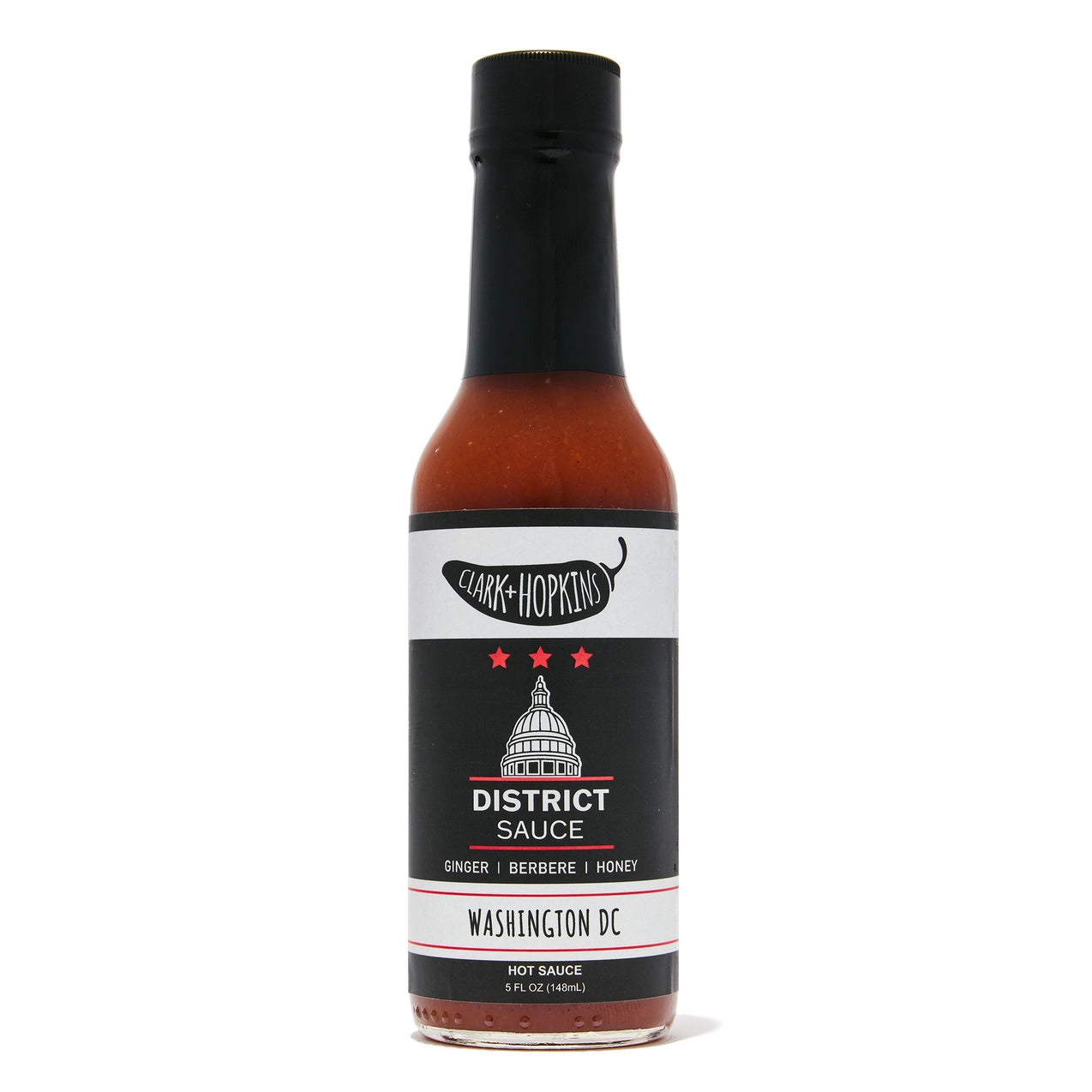 District Sauce Hot Sauce - Premium Spicy Condiment for Tacos, Wings & More | Perfect for Cooking, Grilling & Gifting