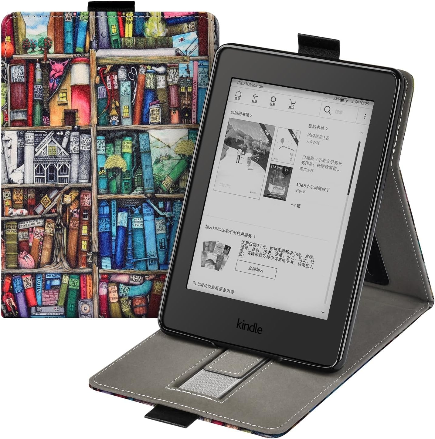 Premium Soft TPU Cover Case for Kindle Paperwhite 6.8