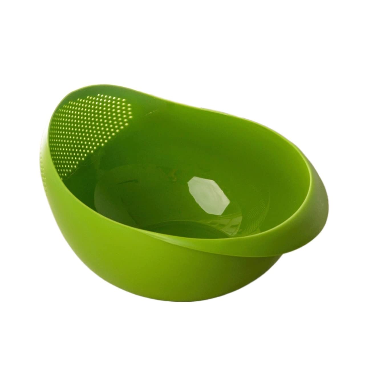 Stainless Steel Vegetable & Fruit Colander Basket - Kitchen Strainer for Washing Rice, Pasta, Salad - Durable Drain Basket for Countertop & Sink Use - Perfect for Healthy Cooking & Meal Prep