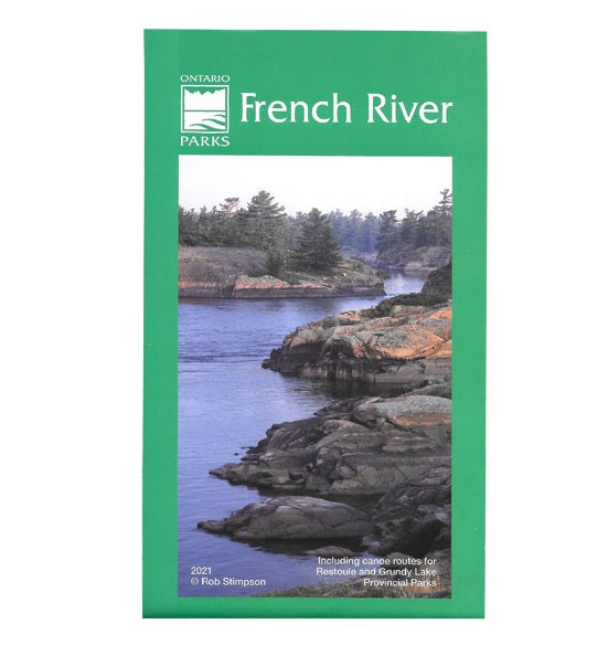 French River Provincial Park Map - Detailed Waterproof Hiking & Canoeing Trail Guide | Perfect for Outdoor Adventures & Camping Trips