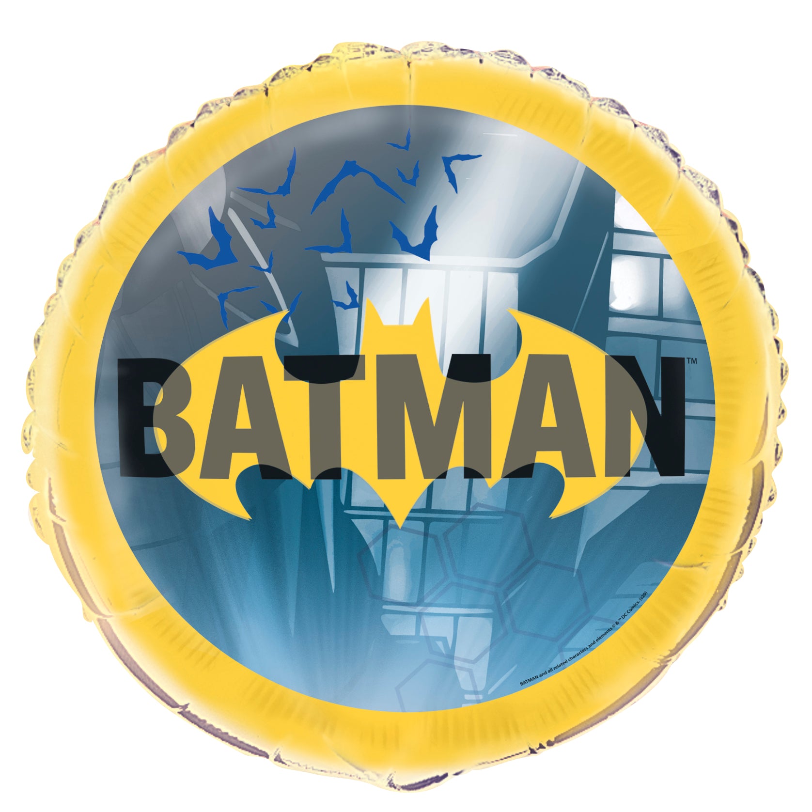 18 Inch Batman Foil Balloon for Birthday Party Decorations, Superhero Theme Events & Kids Room Decor