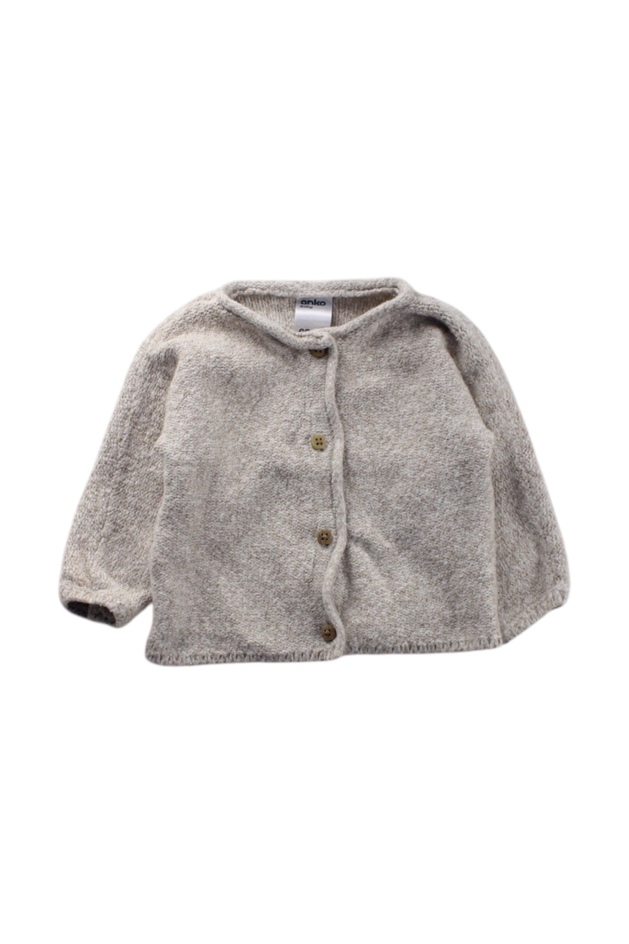 Anko Buttoned Cardigan for Baby Girls & Boys 3-6 Months - Soft Cotton Knitwear for Newborns & Infants - Perfect for Nursery, Outings & Photo Shoots