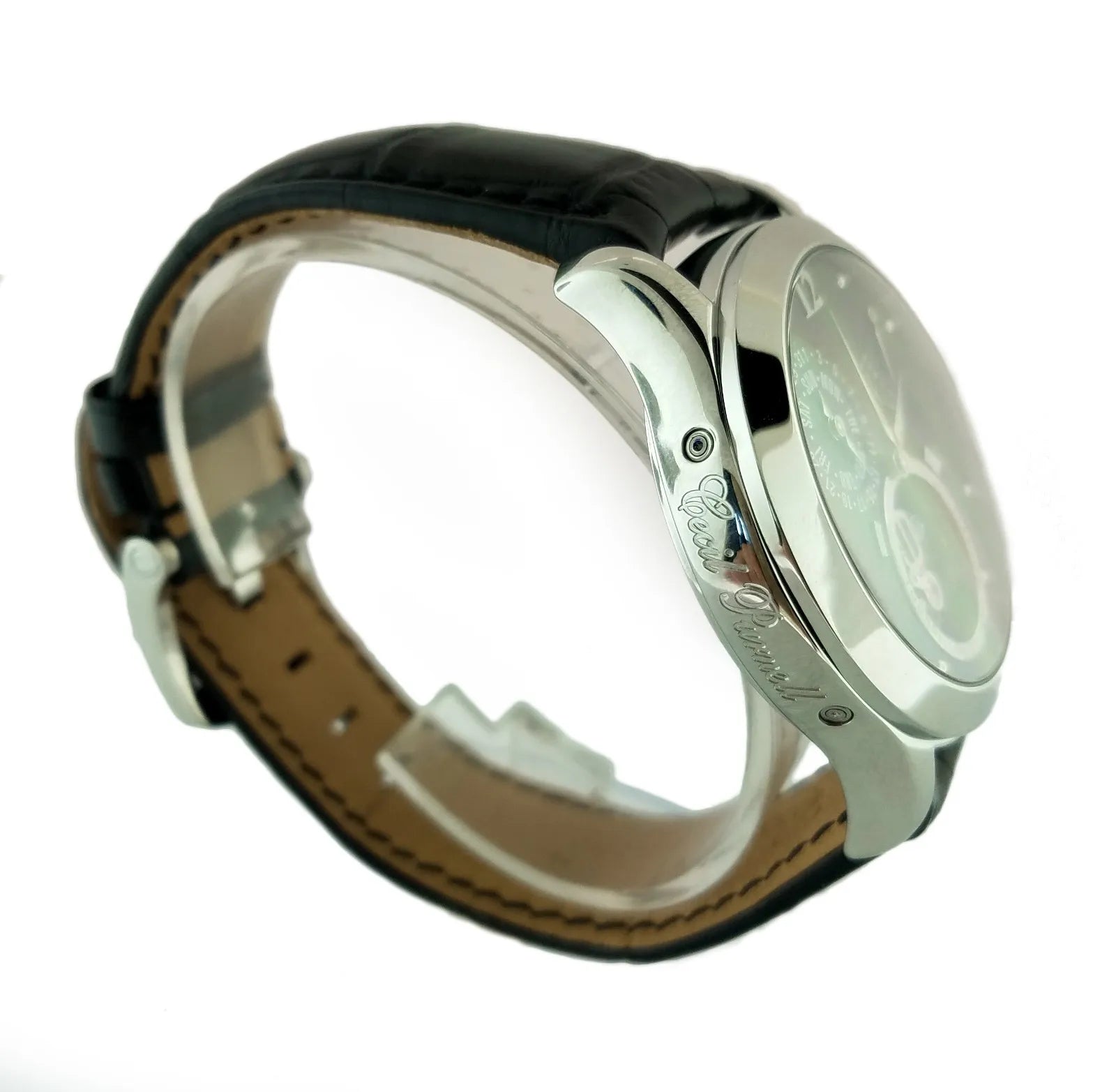 Cecil Purnell Luxury Tourbillon Watch - Stainless Steel Limited Edition Timepiece for Men | Perfect for Business Meetings, Formal Events & Watch Collectors