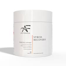 Apex Formulas Stress Recovery Supplement 300g - Peach Iced Tea Flavor with Ashwagandha, Magnesium & Antioxidants | Natural Stress Relief, Relaxation & Sleep Support for Busy Professionals & Students