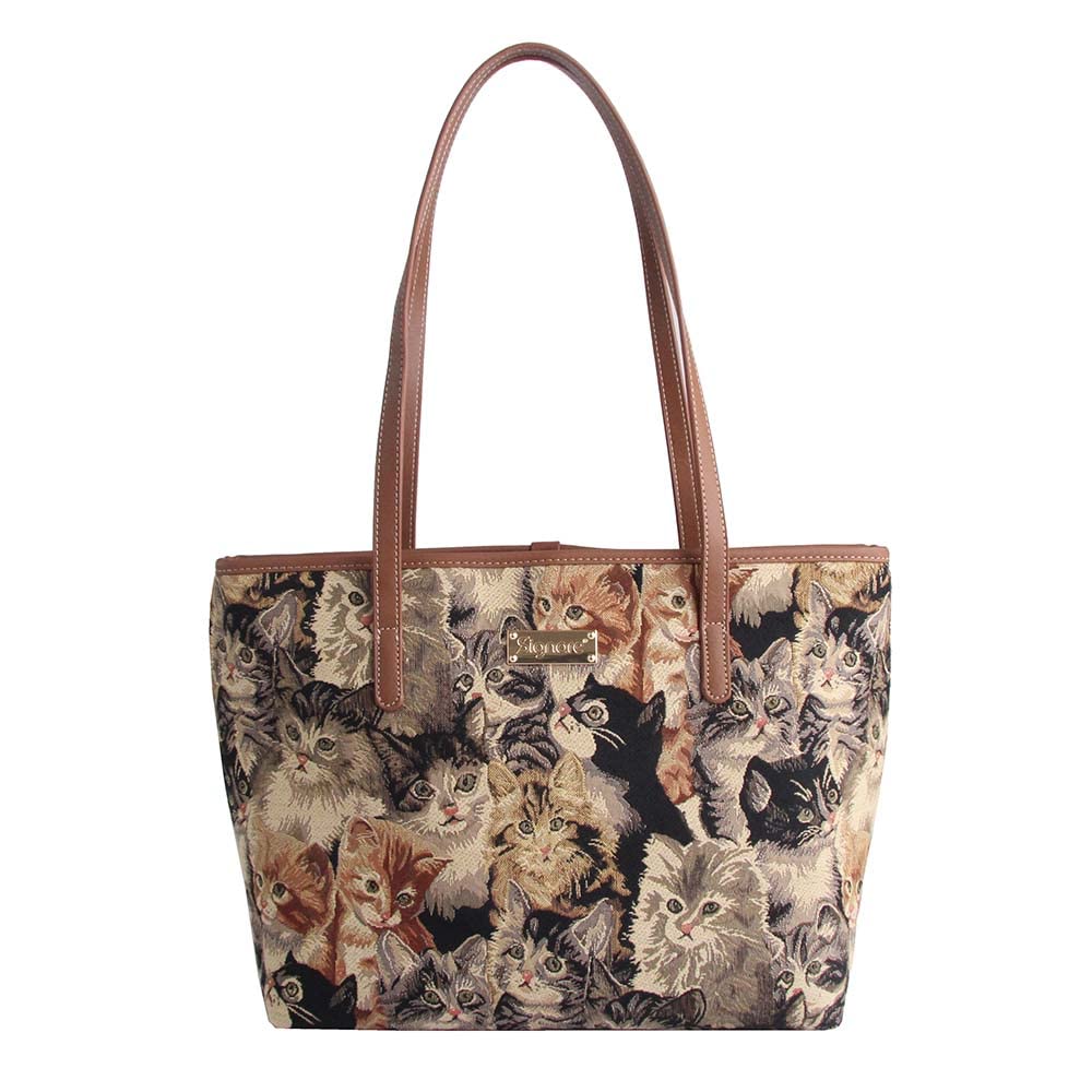 Stylish Signare Tapestry Shoulder Bag for Women - Fashionable Large Tote Purse for Work, Travel & Daily Use | Durable Canvas Handbag with Pockets for Commuting, Beach & Shopping
