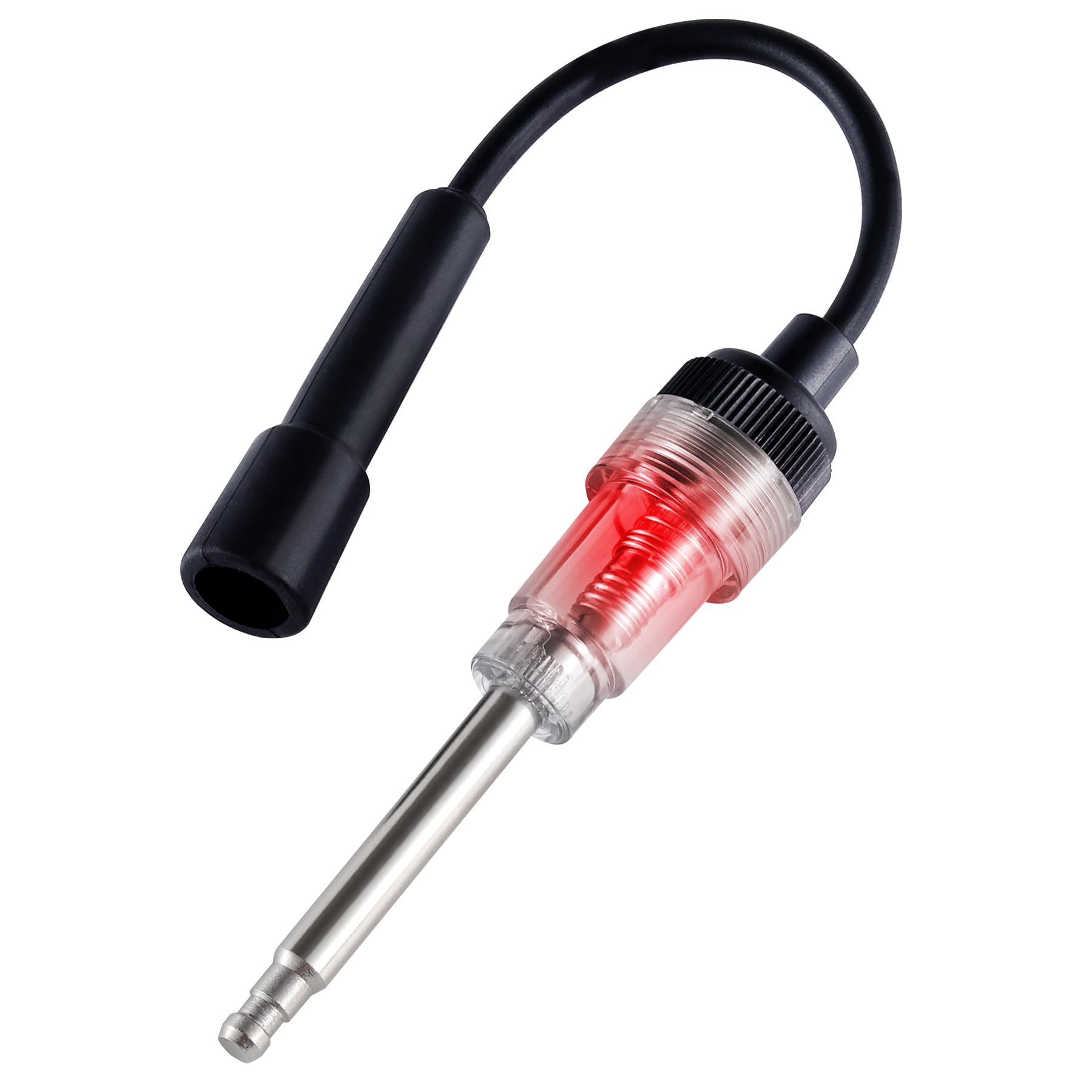 SINGARO Inline Spark Plug Tester - Engine Ignition Diagnostic Tool for Cars, Lawn Mowers & Small Engines | Professional Armature Testing Device for Automotive Repair & Maintenance | Perfect for Mechanics, DIY Enthusiasts & Small Engine Troubleshooting