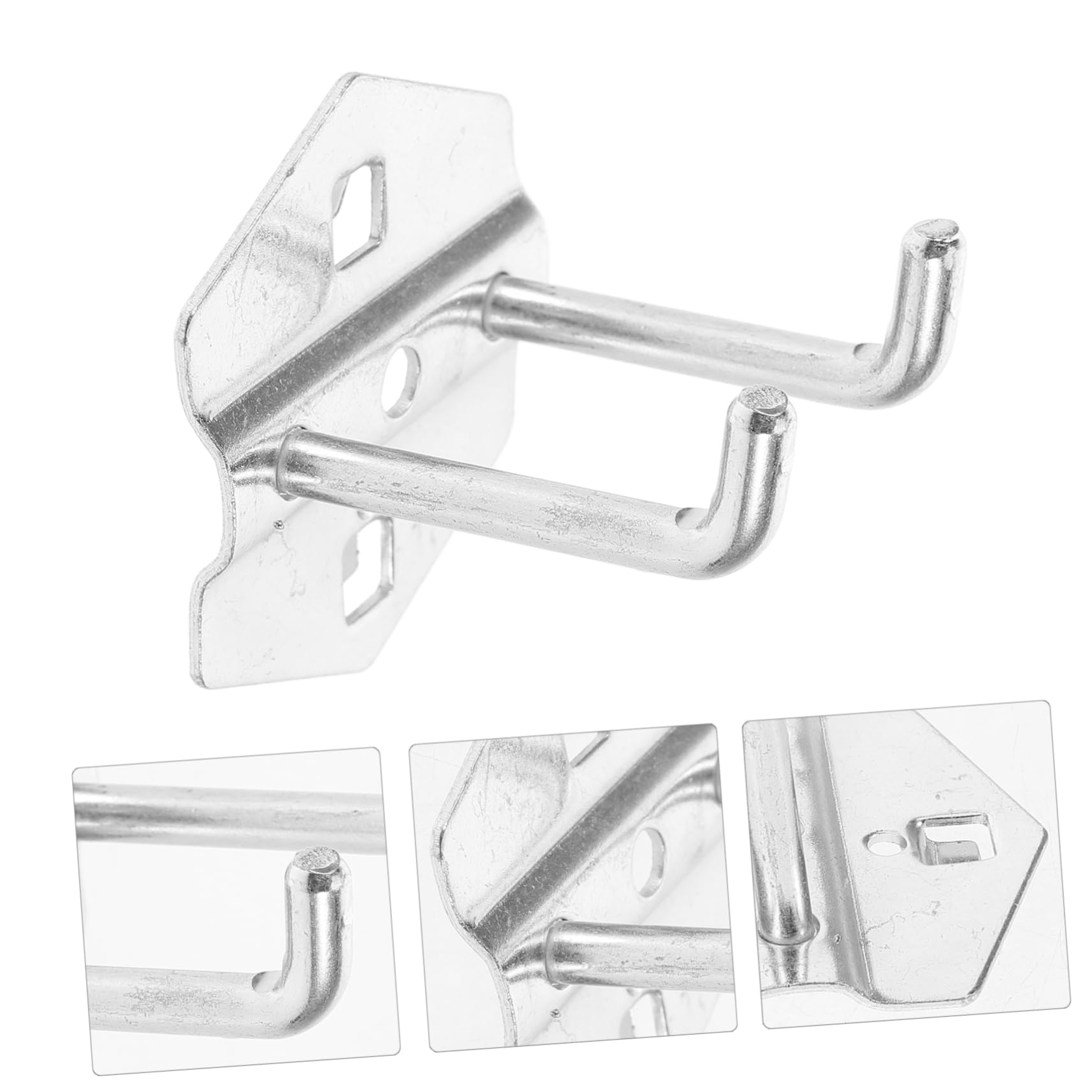 ULTECHNOVO 12-Piece Pegboard Hooks Set - Heavy Duty Iron Utility Hangers for Garage Organization & Tool Storage | Perfect for DIY, Workshop, and Home Improvement Projects