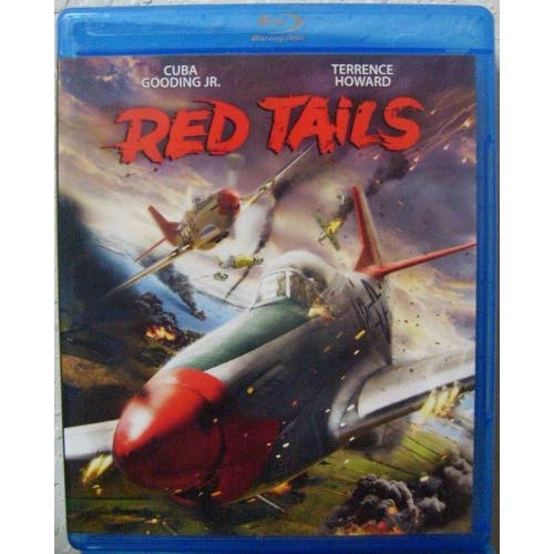 Red Tails Blu-ray Disc - WWII Fighter Pilot Movie Collector's Edition | Home Theater & Movie Night Essential | Perfect Gift for Veterans Day, Military History Events | Great for Aviation Enthusiasts, History Buffs & Educational Screenings | Ideal for Home Entertainment & Film Collections | Watch with Family, Friends or for Classroom Learning