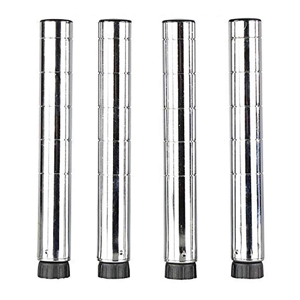 Heavy Duty Chrome Wire Shelving Posts - Pack of 4 | 34