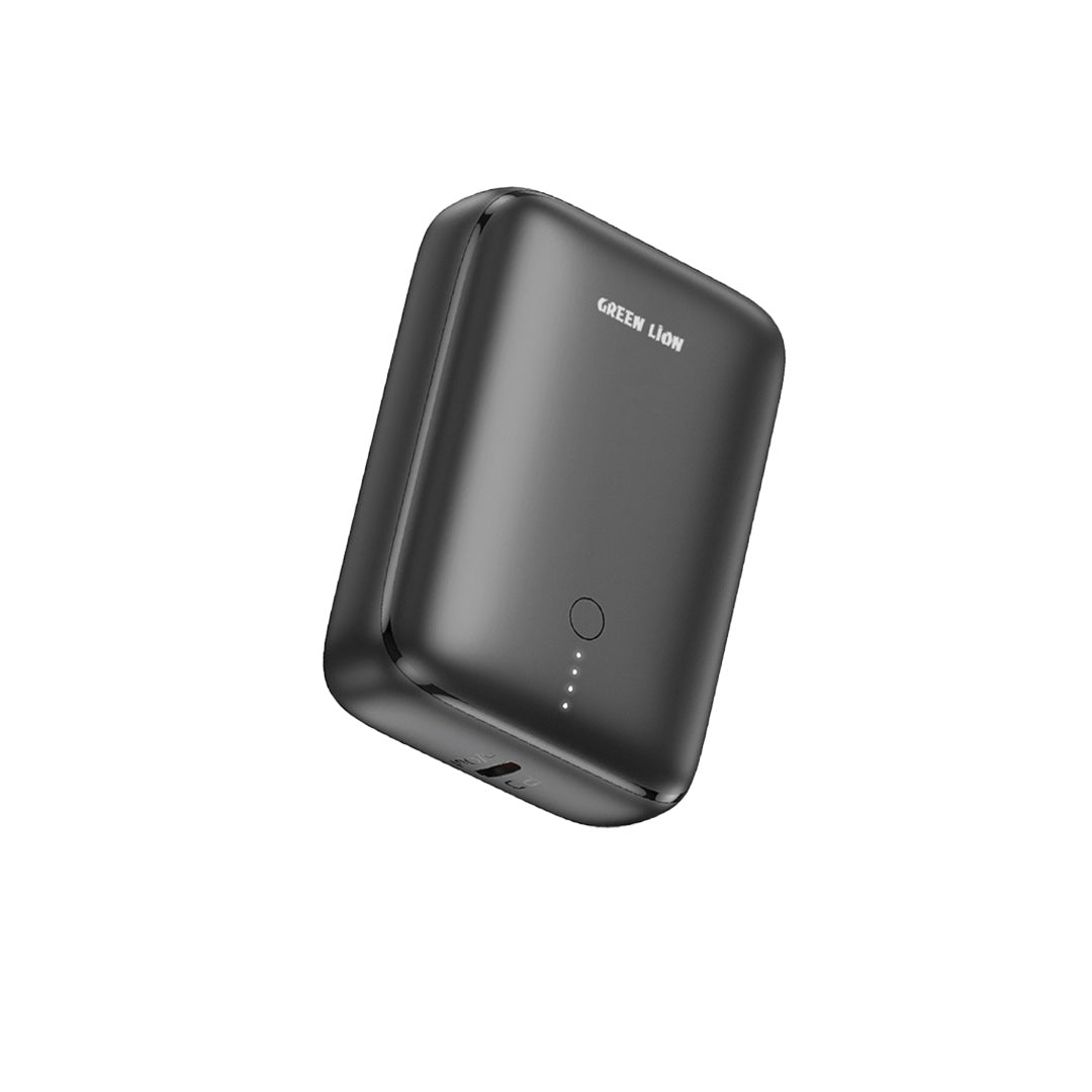 Green Lion 10000mAh PD QC Power Bank - Fast Charging Portable Battery Pack for iPhone, Samsung, iPad - Perfect for Travel, Camping & Emergency Backup