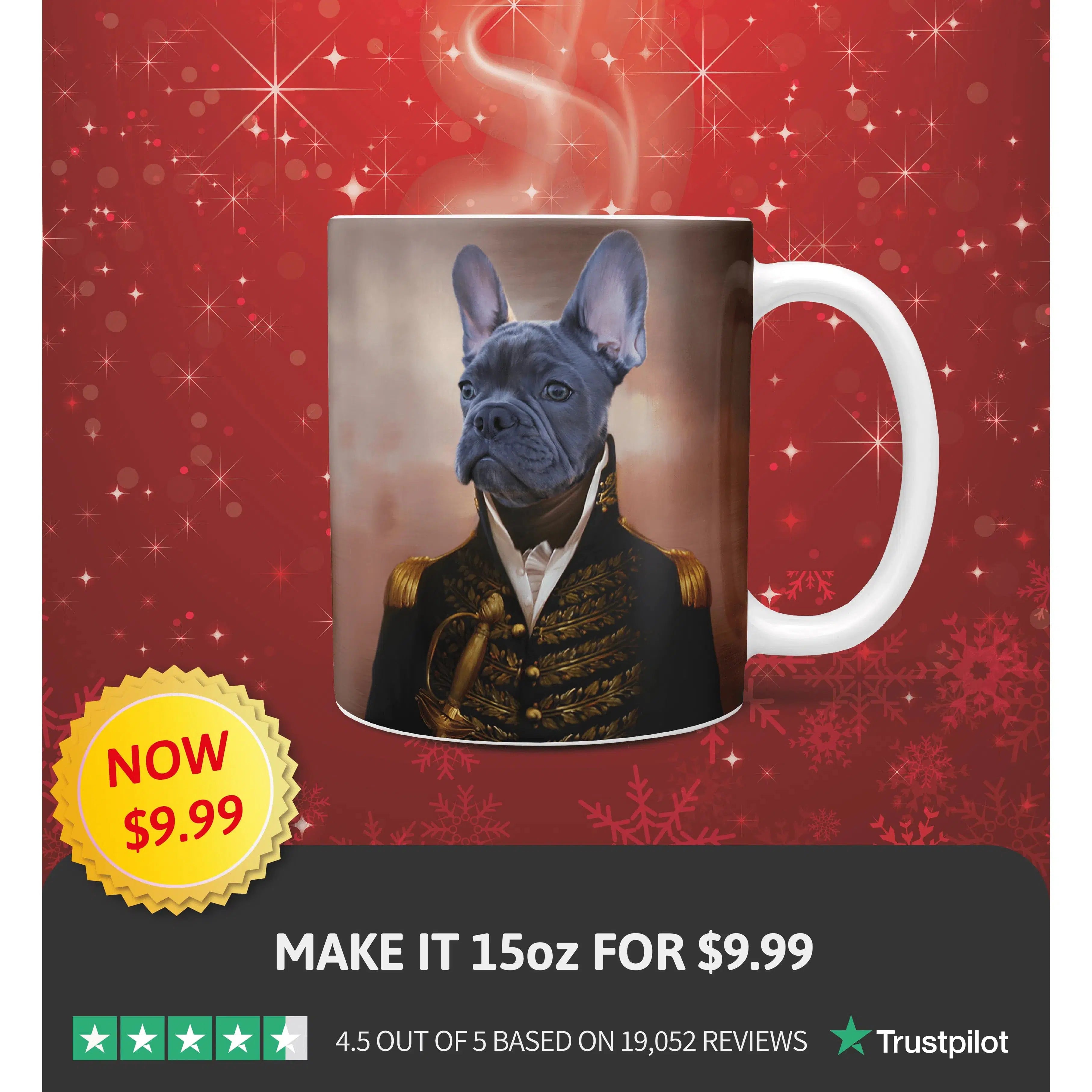 Premium 15oz Ceramic Coffee Mug - Insulated & Durable for Hot & Cold Drinks - Perfect for Home, Office, or Travel Use