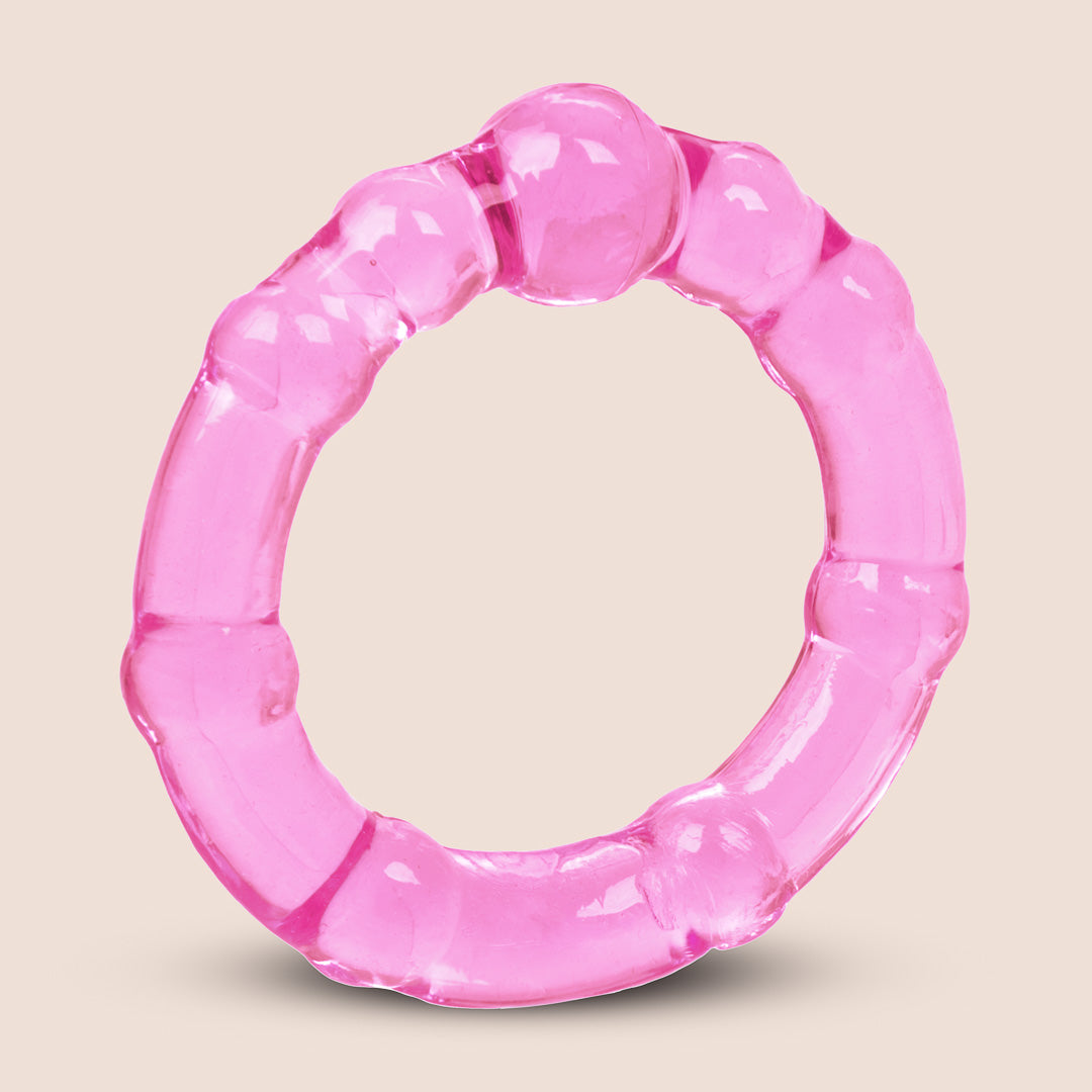 Premium Silicone Cock Ring Set by CalExotics - 3 Pack Stretchy Penis Rings for Enhanced Pleasure & Performance | Perfect for Couples & Solo Play, Intimate Gifts, and Spicing Up Your Sex Life