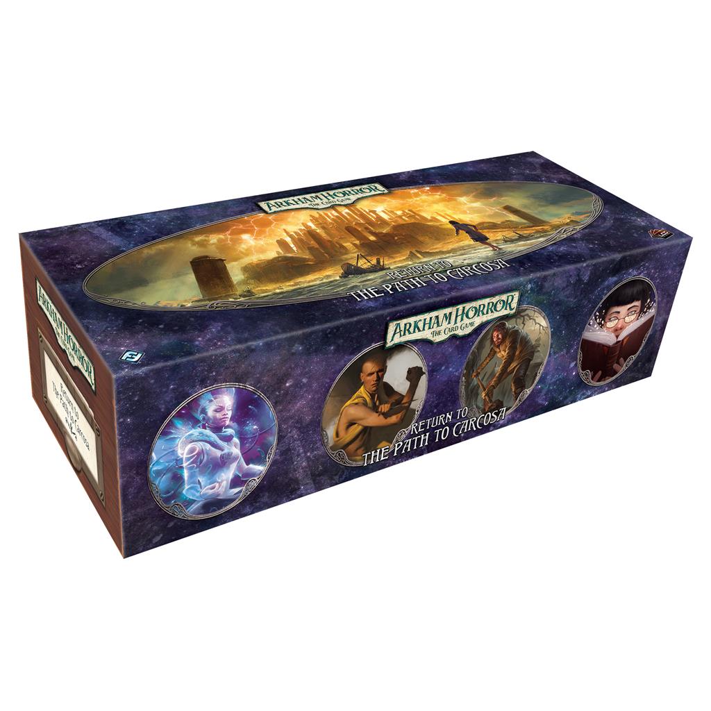 Arkham Horror LCG: Return to the Path to Carcosa Expansion - Cooperative Horror Card Game for 1-4 Players | Perfect for Game Nights & Lovecraftian Horror Fans