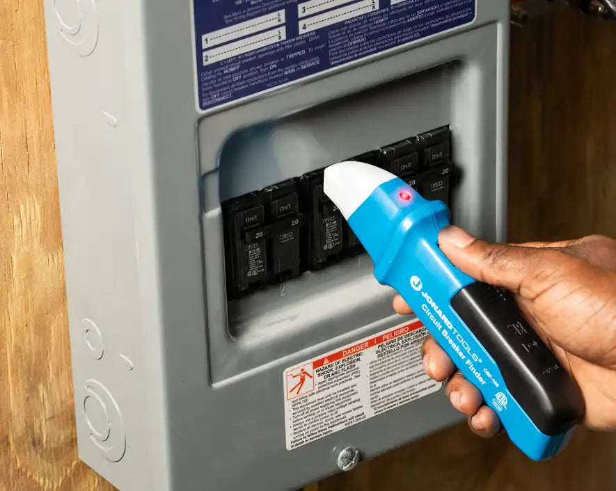 Jonard Tools CBF 100 Circuit Breaker Finder with GFCI Tester - Professional Electrical Tester for Home & Commercial Use | Identify Breakers, Test GFCI Outlets, Electrical Safety Inspection