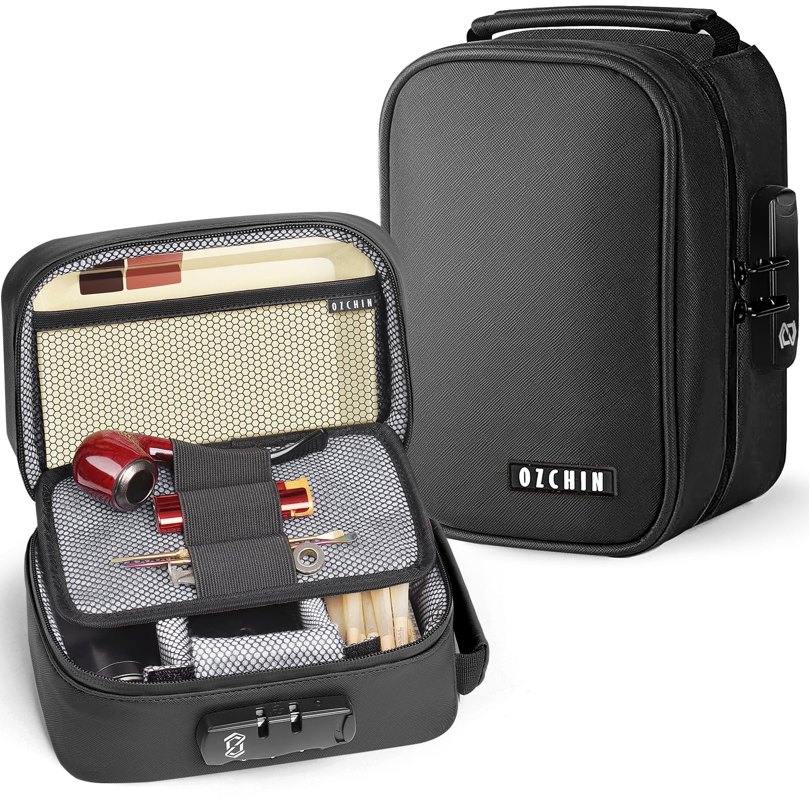 Smell Proof Lock Bag - Odorless Storage for Tobacco, Medicine & Gifts | Travel & Home Use