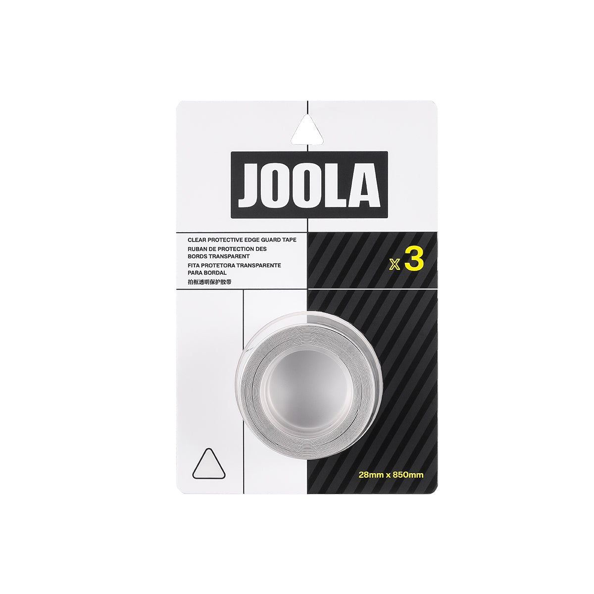 JOOLA Pickleball Edge Guard Tape - Protective Paddle Tape for Pickleball Rackets, Prevents Scratches & Damage - Perfect for Indoor & Outdoor Court Play