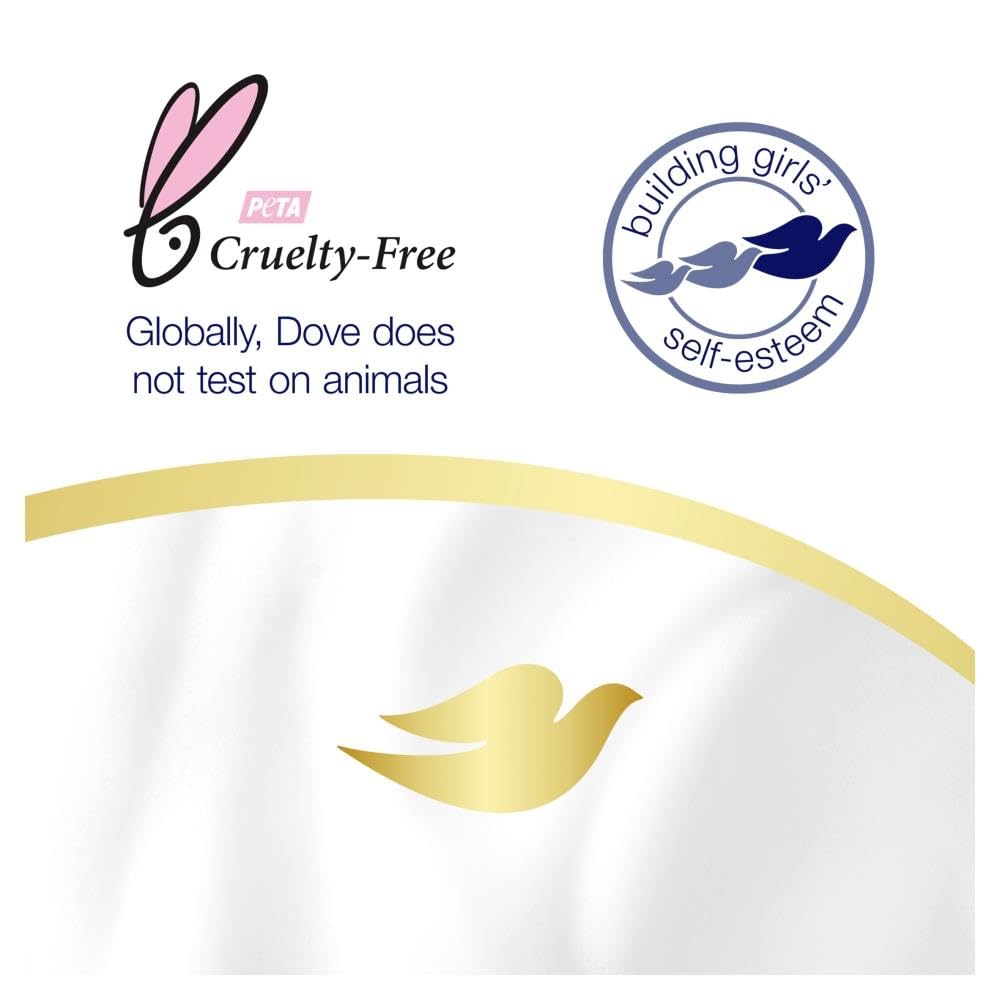 Dove Beauty Cream Bar Soap for Men & Women - 4 Pack | Moisturizing & Gentle Cleansing for Dry Skin - Perfect for Shower, Bath & Daily Skincare Routine