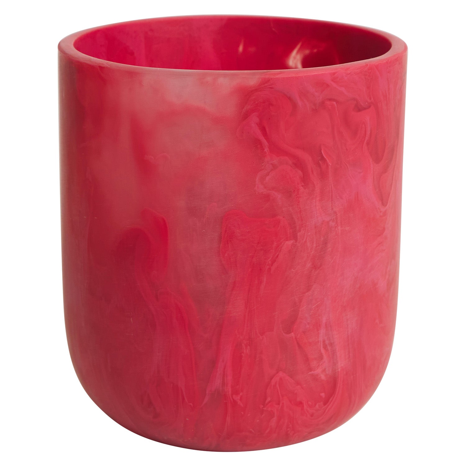 Amisha Raspberry Vase - Elegant Home Decor for Living Room, Dining Table & Wedding Centerpieces