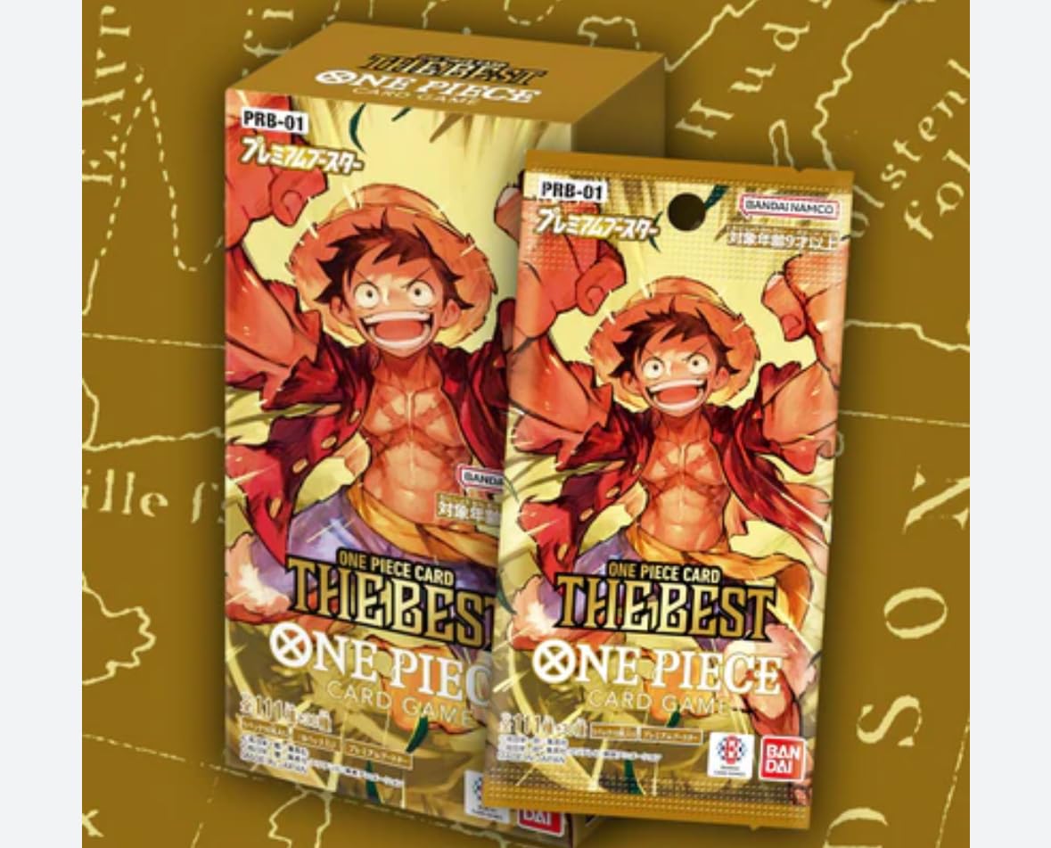 Premium Booster Pack PRB-01 for One Piece Card Game - Japanese Edition - Enhance Your Deck for Tournaments & Collectible Trading