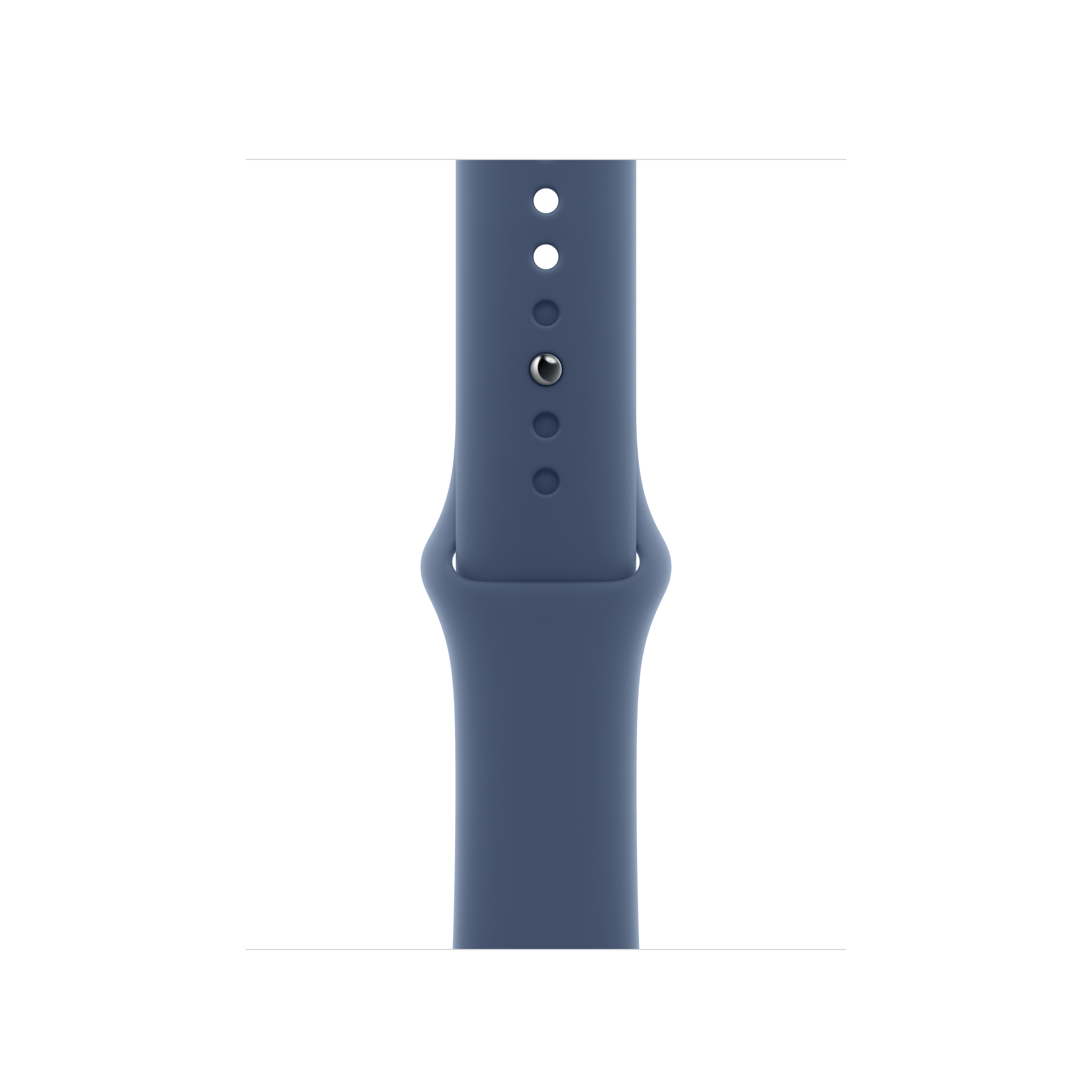 40mm Denim Blue Sports Strap for Smartwatches - Perfect for Running, Gym & Outdoor Activities - S/M Size