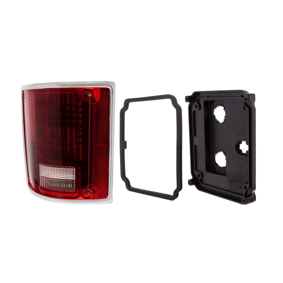 Sequential LED Tail Lights with Trim & Flasher for 1973-87 Chevy/GMC Trucks | Durable & Bright Brake Lights for Classic Pickup Trucks | Perfect for Restoration & Night Driving Safety