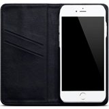 Apple iPhone XS Genuine Leather Wallet Case - Slim Protective Cover with Card Holder (Black) - Perfect for Everyday Use, Travel & Business